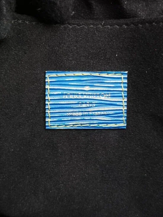 Louis Vuitton Pochette Metis MM Monogram Brown Denim Blue Reverse Epi Handbag - Picture 7 of 10